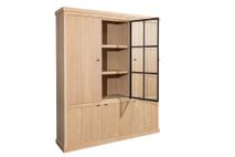 Vitrine BRIGHTON - Smoked Oak C-FDF-BR-VIT2