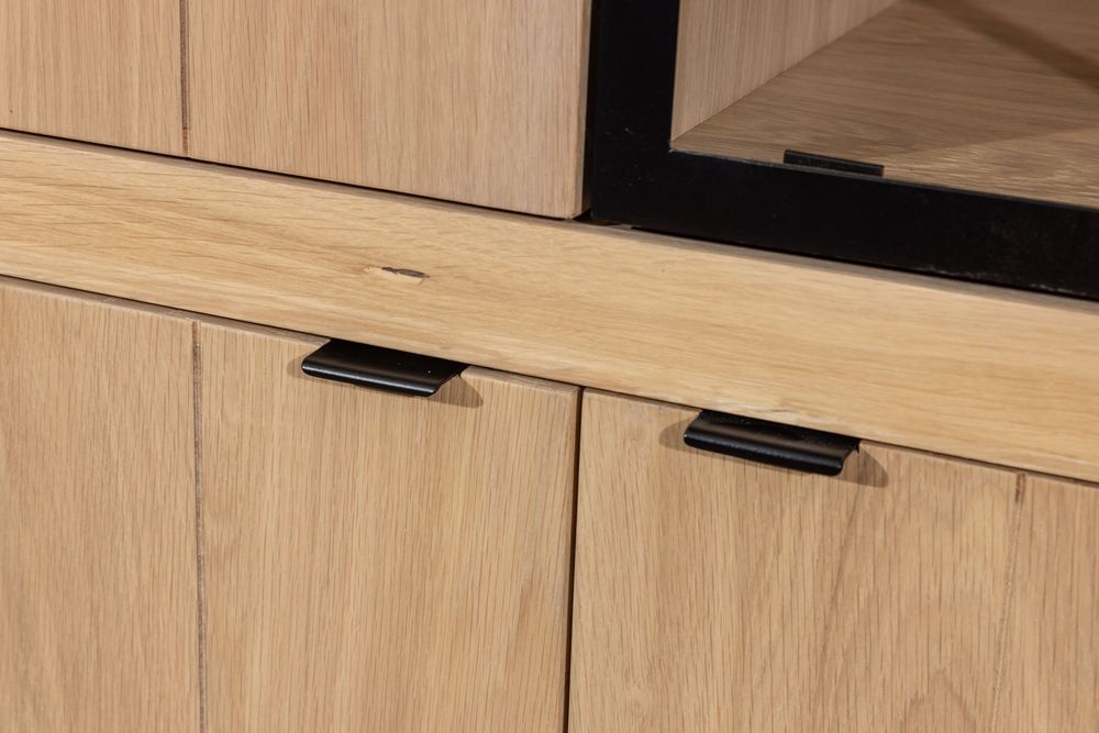 Vitrine BRIGHTON - Smoked Oak C-FDF-BR-VIT2