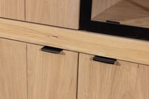 Vitrine BRIGHTON - Smoked Oak C-FDF-BR-VIT2