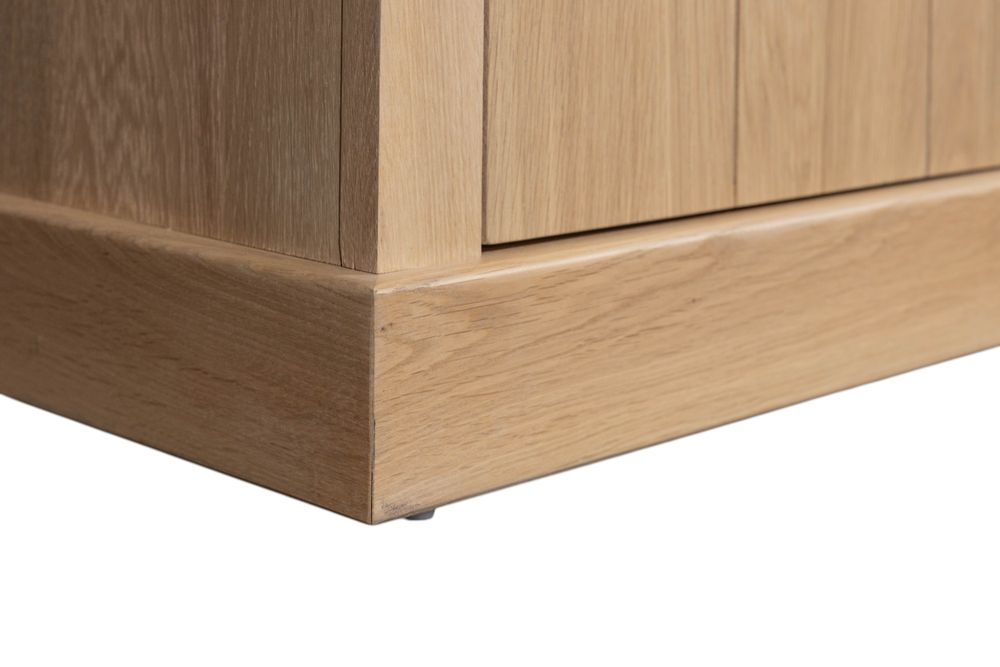 Vitrine BRIGHTON - Smoked Oak C-FDF-BR-VIT2