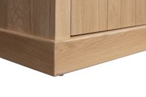 Vitrine BRIGHTON - Smoked Oak C-FDF-BR-VIT2