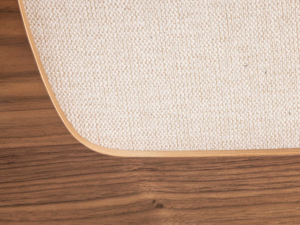 Relaxfauteuil medium CLEMENT - Beige/Walnoot THC-40-001-TZ