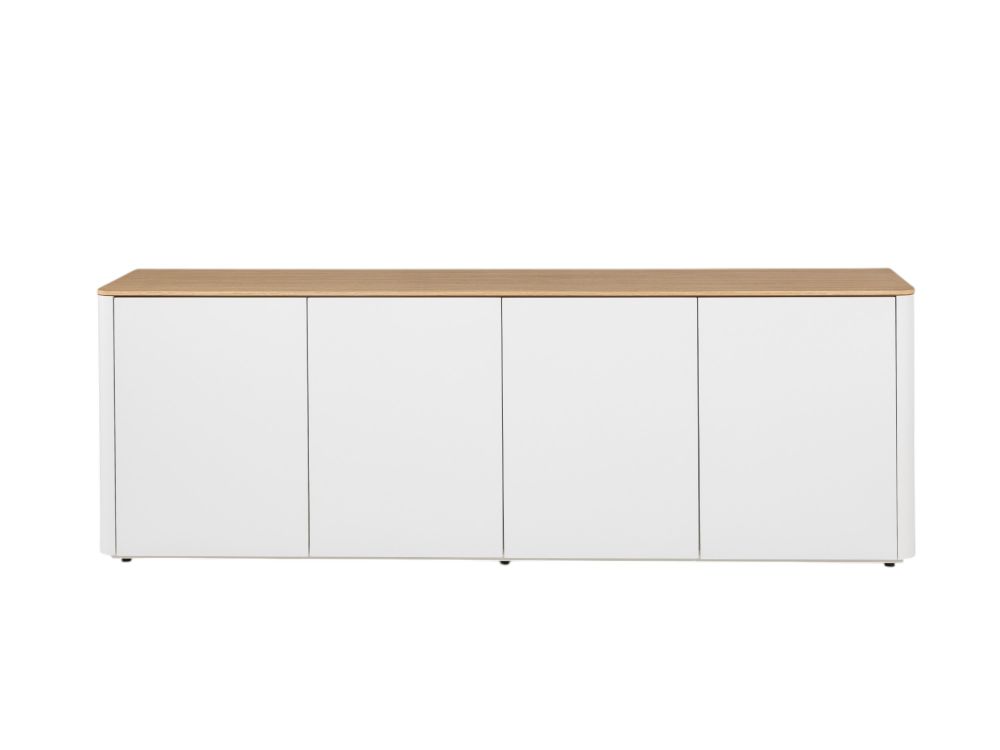 Dressoir LOONA - Wit Eikfineer ARR-2-000017