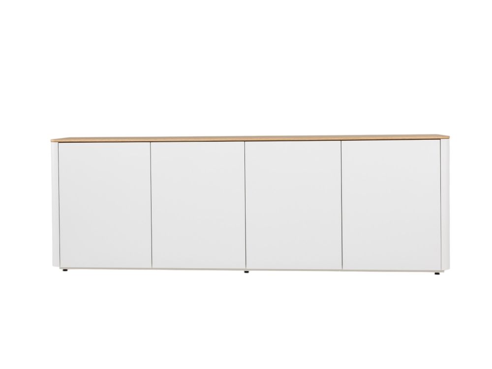 Dressoir LOONA - Wit Eikfineer ARR-2-000017