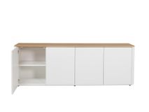 Dressoir LOONA - Wit Eikfineer ARR-2-000017
