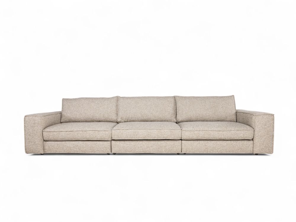 3-zit met poef MONOBO - Taupe C-HIM-47-TZ