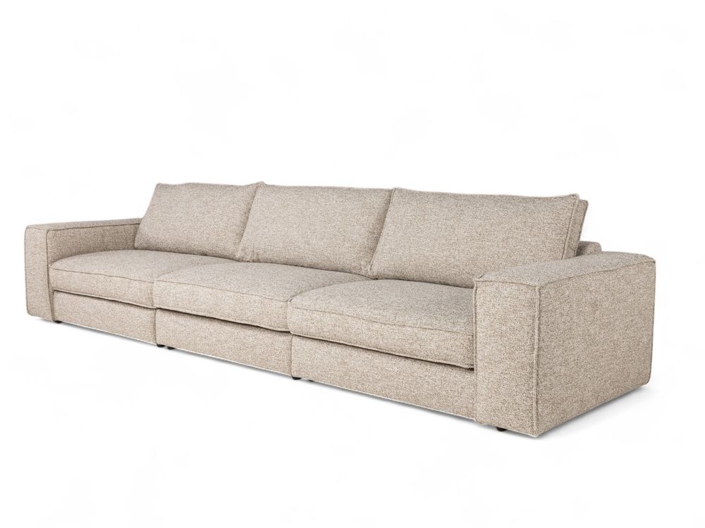 3-zit met poef MONOBO - Taupe C-HIM-47-TZ