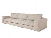 3-zit met poef MONOBO - Taupe C-HIM-47-TZ