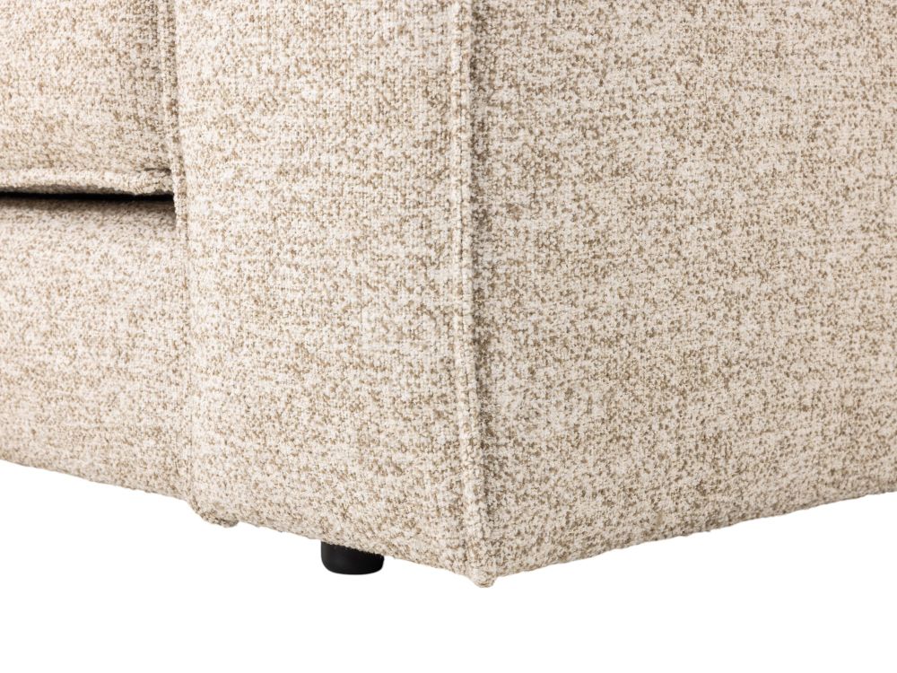 3-zit met poef MONOBO - Taupe C-HIM-47-TZ