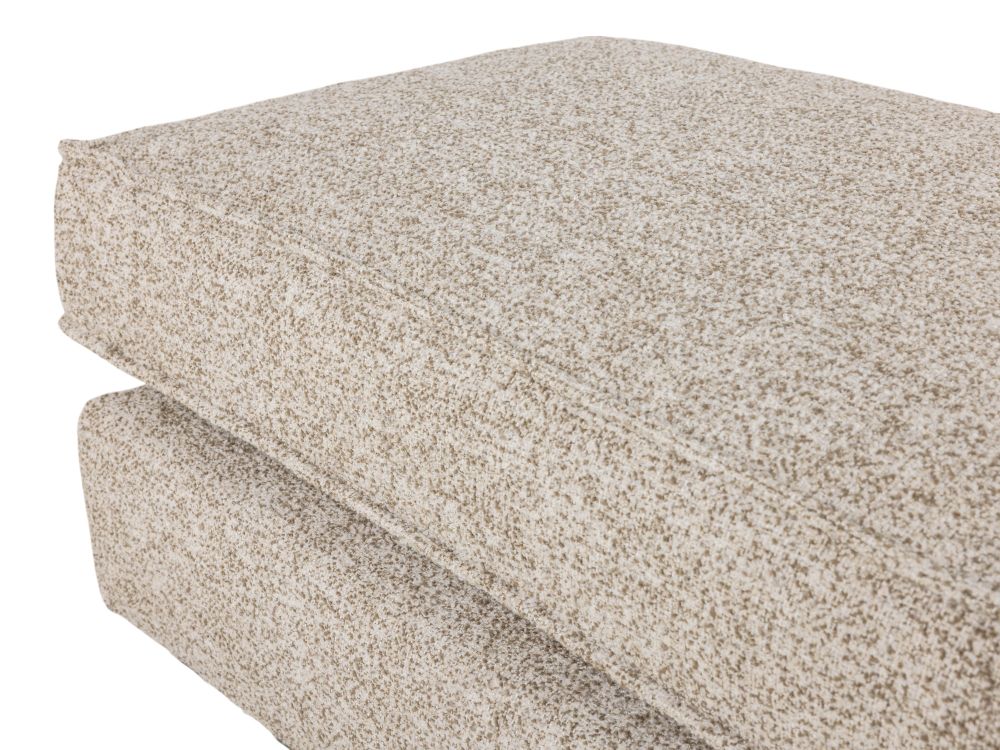 3-zit met poef MONOBO - Taupe C-HIM-47-TZ