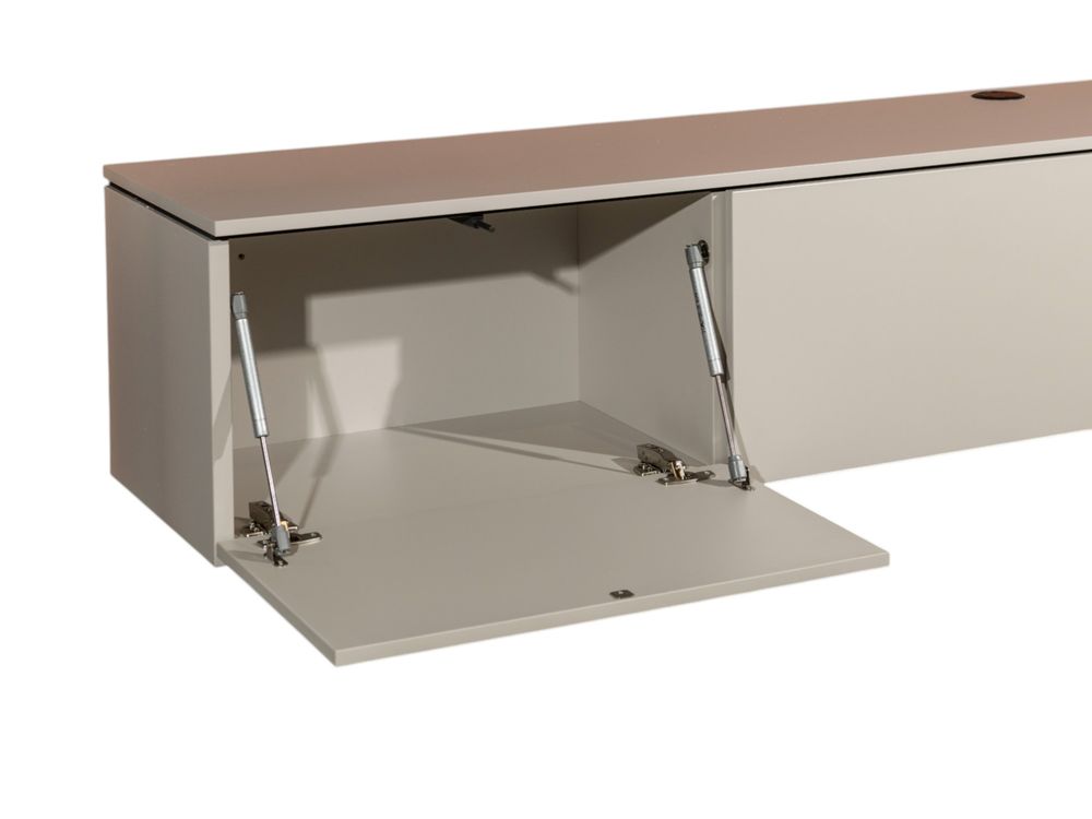 Hangend tv-meubel STUTTGART - Ivory MXF-297-000006