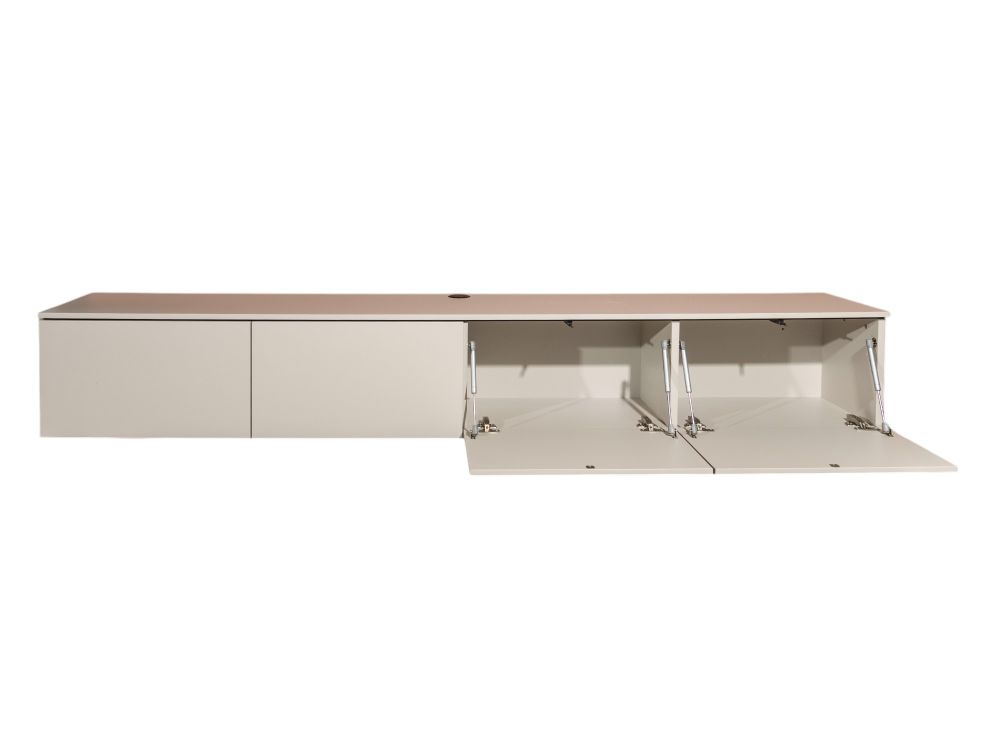 Hangend tv-meubel STUTTGART - Ivory MXF-297-000006