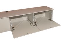 Hangend tv-meubel STUTTGART - Ivory MXF-297-000006