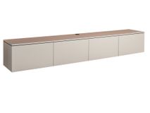 Hangend tv-meubel STUTTGART - Ivory MXF-297-000006
