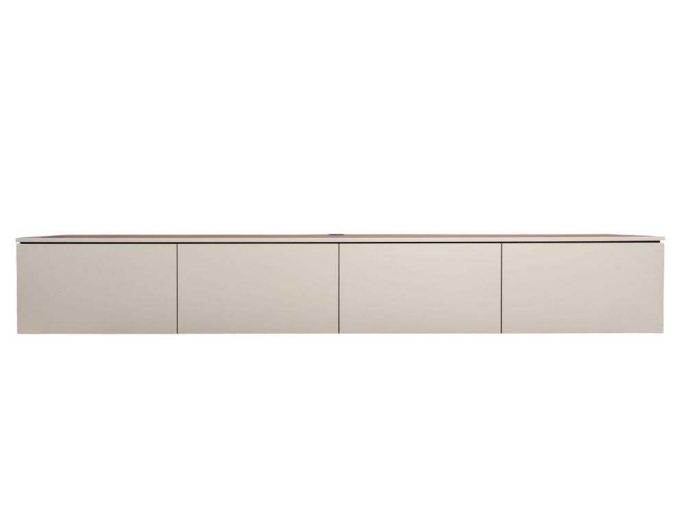 Hangend tv-meubel STUTTGART - Ivory MXF-297-000006