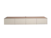 Hangend tv-meubel STUTTGART - Ivory MXF-297-000006