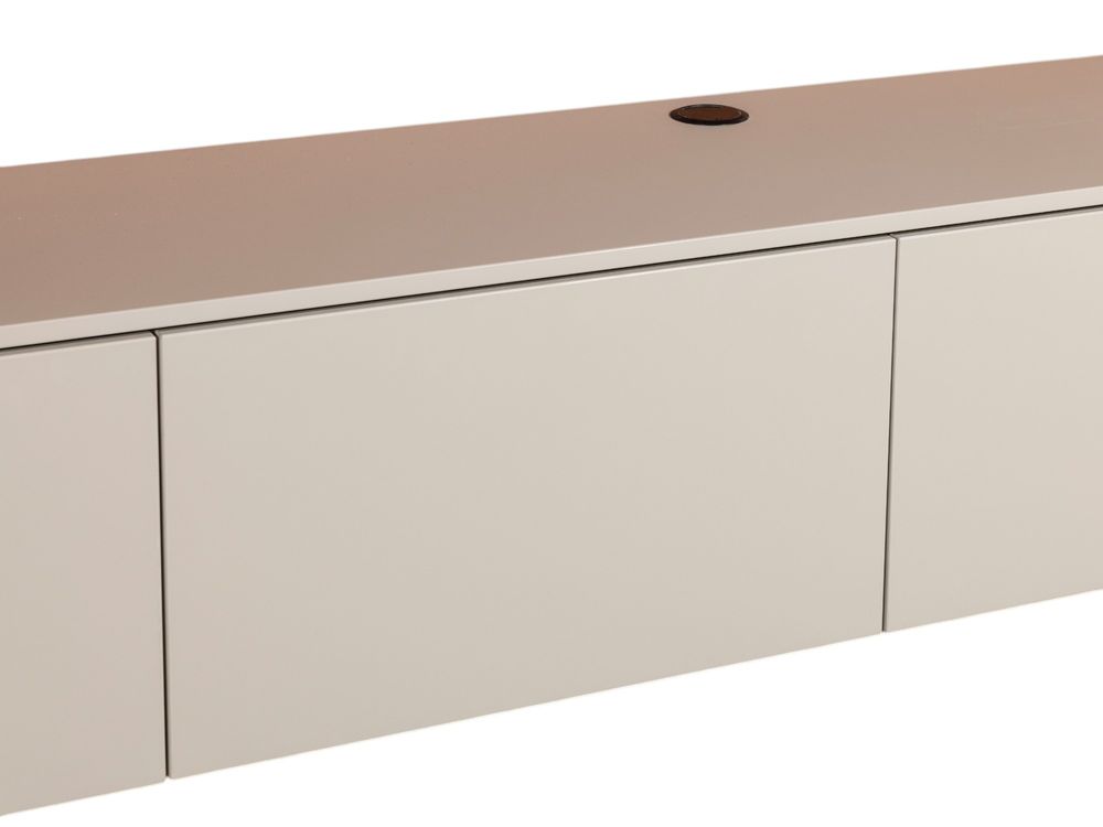 Hangend tv-meubel STUTTGART - Ivory MXF-297-000006