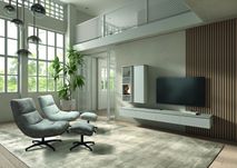 Hangend tv-meubel STUTTGART - Ivory MXF-297-000006