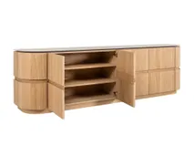 Dressoir HANA - Naturel eikenfineer/Keramiek CRE-4-001-NAT