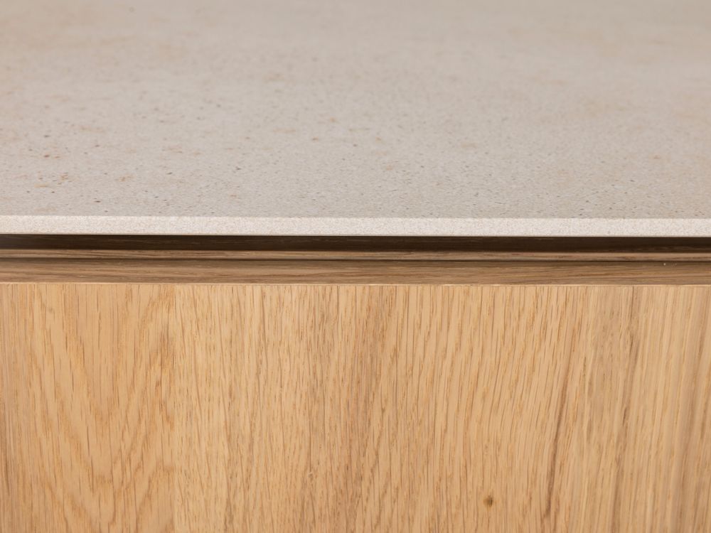 Dressoir HANA - Naturel eikenfineer/Keramiek CRE-4-001-NAT