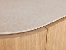 Dressoir HANA - Naturel eikenfineer/Keramiek CRE-4-001-NAT