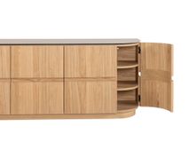 Dressoir HANA - Naturel eikenfineer/Keramiek CRE-4-001-NAT