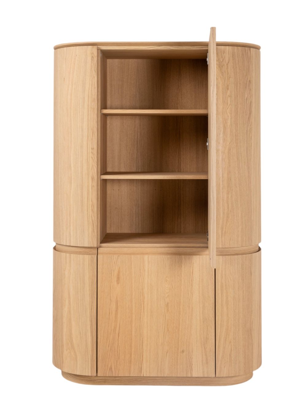 Wandkast HANA - Naturel eikenfineer CRE-4-000035-E-FN