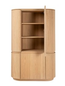 Wandkast HANA - Naturel eikenfineer CRE-4-000035-E-FN