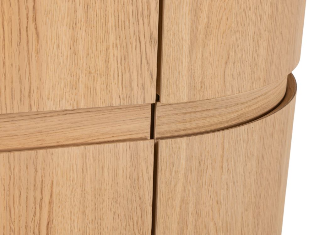 Wandkast HANA - Naturel eikenfineer CRE-4-000035-E-FN