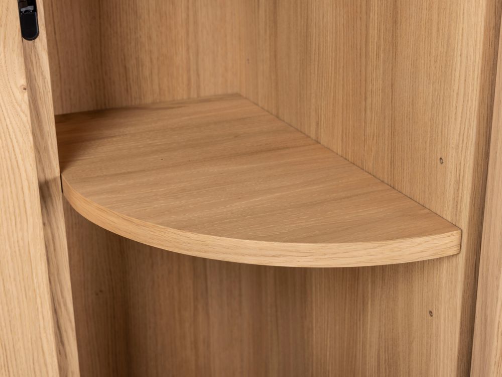 Wandkast HANA - Naturel eikenfineer CRE-4-000035-E-FN