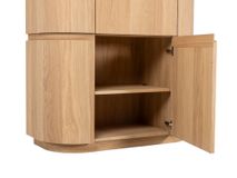 Wandkast HANA - Naturel eikenfineer CRE-4-000035-E-FN