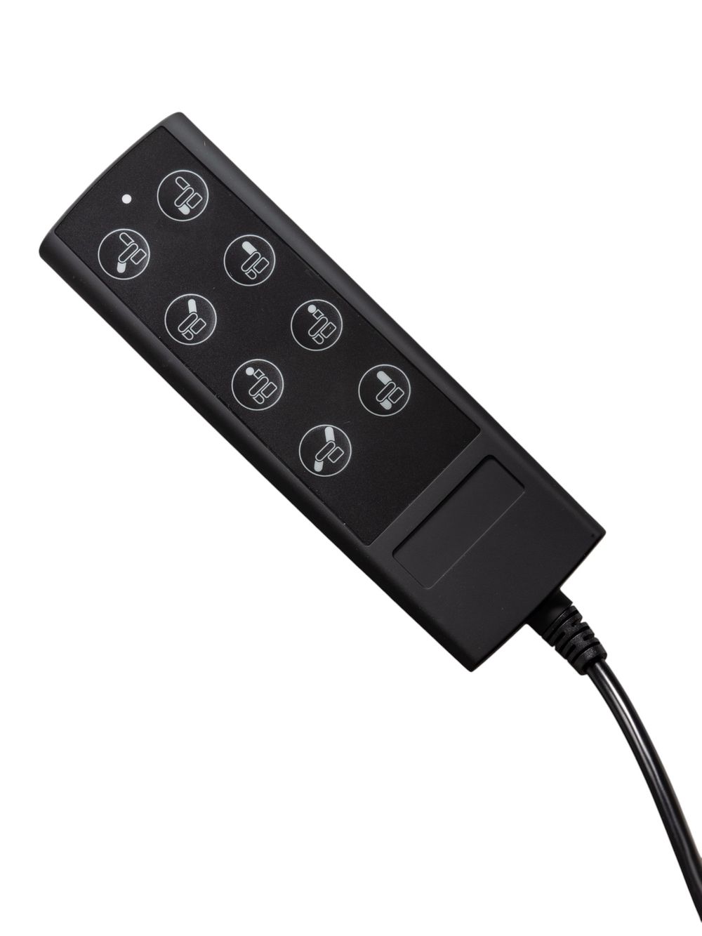 Elektrische relaxfauteuil VIVA - Grijs leder HKL-25-001-S-VIAL