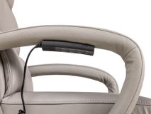 Elektrische relaxfauteuil VIVA - Grijs leder HKL-25-001-S-VIAL