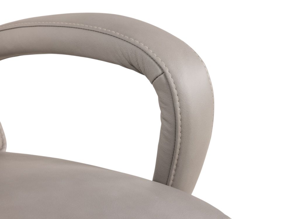 Elektrische relaxfauteuil VIVA - Grijs leder HKL-25-001-S-VIAL