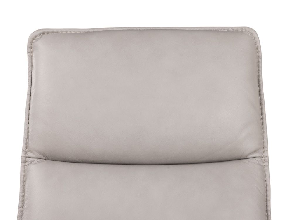 Elektrische relaxfauteuil VIVA - Grijs leder HKL-25-001-S-VIAL