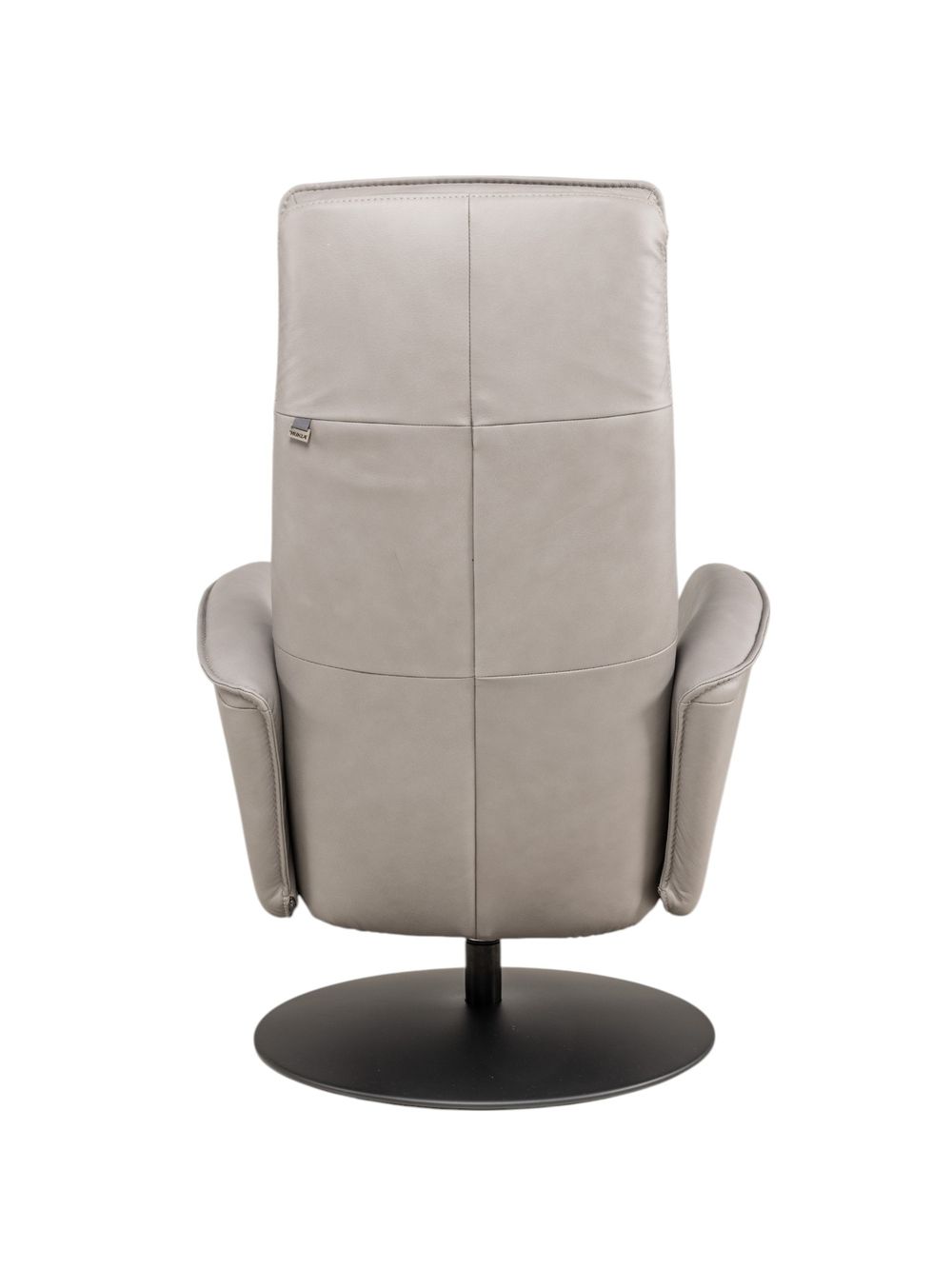 Relaxfauteuil VIVA - Grijs leder HKL-25-002-M-VIAL