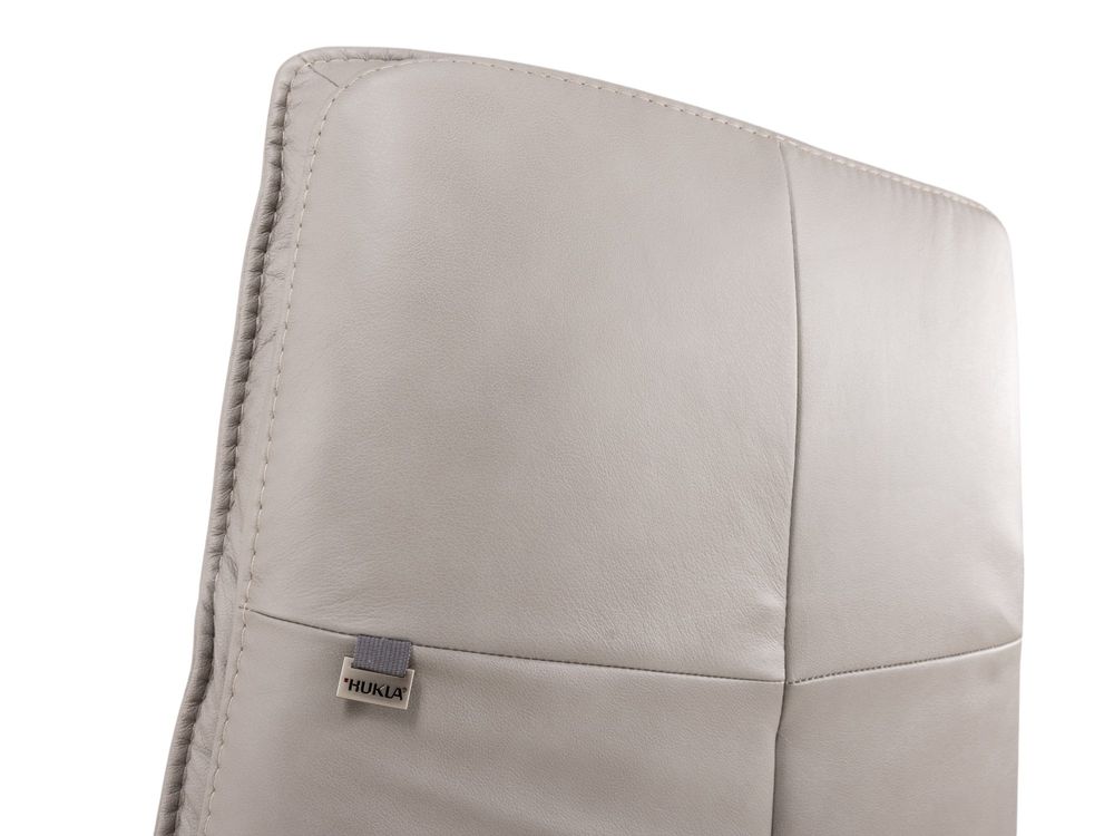 Elektrische relaxfauteuil VIVA - Grijs leder HKL-25-003-L-VIAL