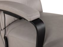 Elektrische relaxfauteuil VIVA - Grijs leder HKL-25-003-L-VIAL