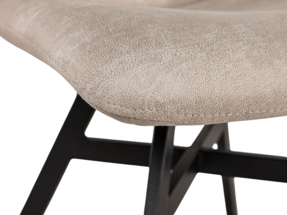Set van 6 eetkamerstoelen NIELS - Chicago Toffee C-MXF-258-SET6