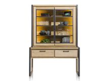 Buffetkast METALO - Natuurlijk eikenhout HEH 40966RWB